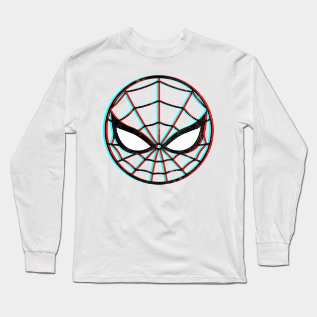 Supaidaman Kanji 3D (Front & Back Print) Long Sleeve T-Shirt by gabradoodle